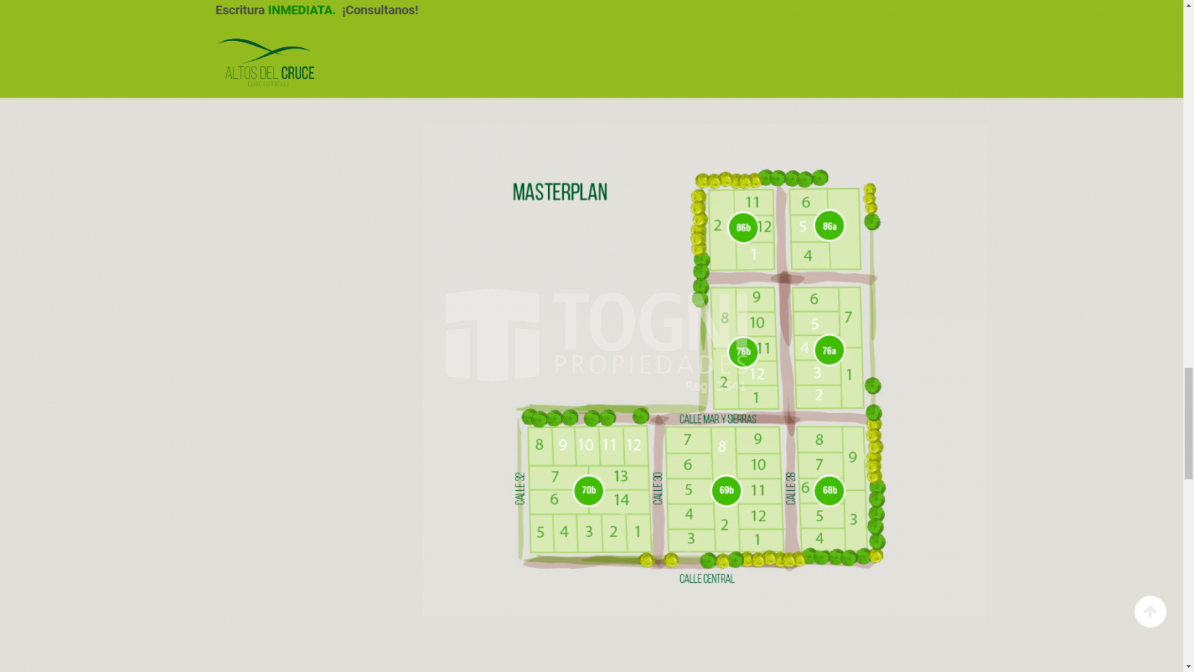 VENTA LOTES "ALTOS DEL CRUCE" BALCARCE